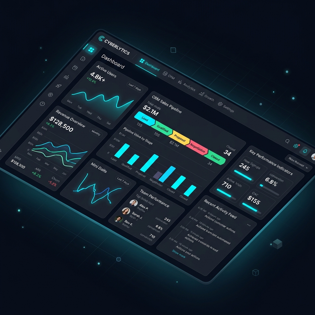 Dashboard de Fibbix